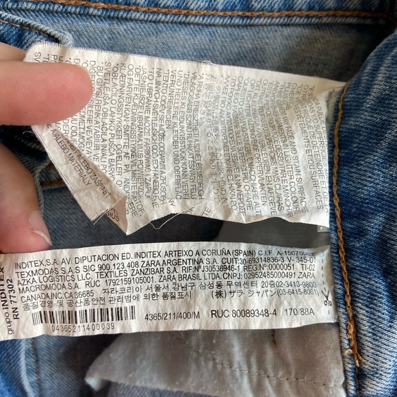 Zara Authentic Denim by TRF Mini Skirt - Picture 5 of 8